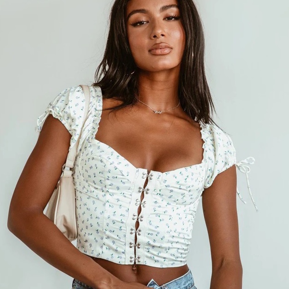 Princess Polly Allyson Top Floral